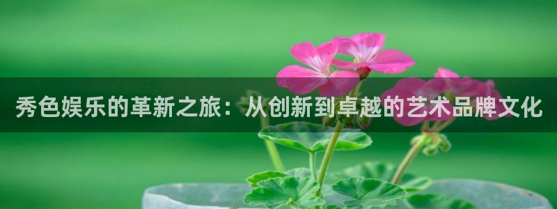 银河娱乐体育娱乐注册链接：秀色娱乐的革新之旅：从创新到卓越的艺术品牌文化